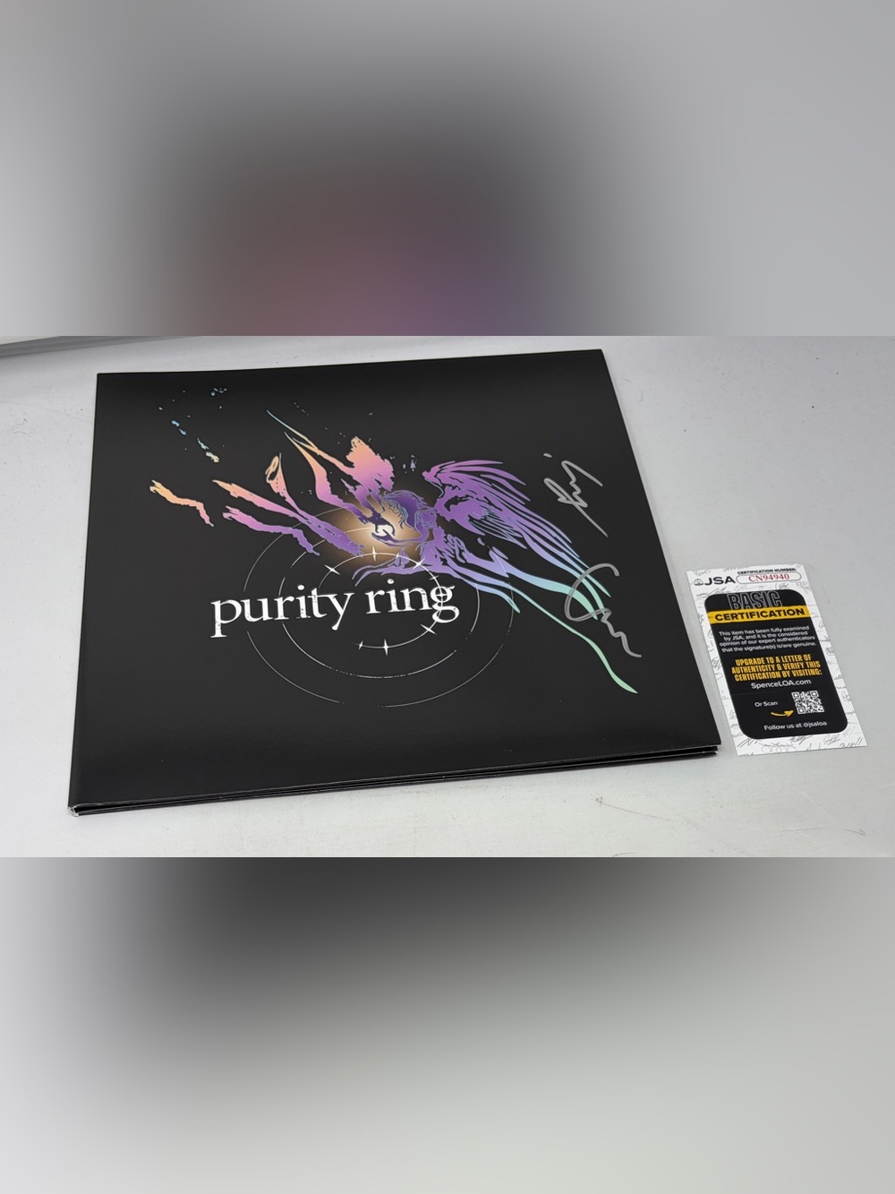 Purity Ring signed‎ Album JSA COA